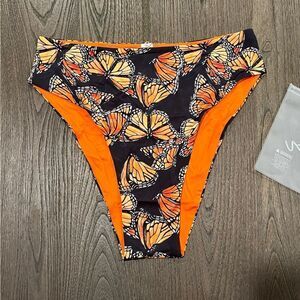 NWT Toluca Cora Midi+ Bikini Bottom Monarch Size 3X